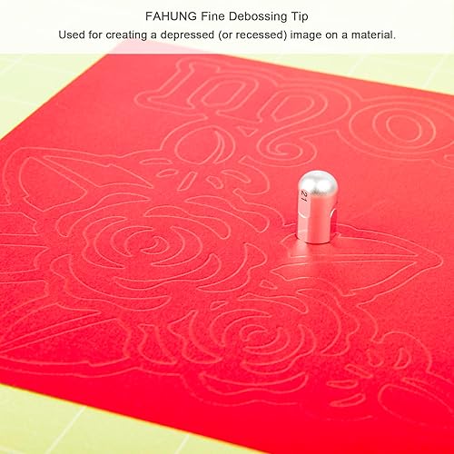 Miniatura 2 de FAHUNG Punta de debossing fina para máquina de corte Maker 3Maker, herramienta de debossing de cuchilla, punta de grabación en relieve 21,