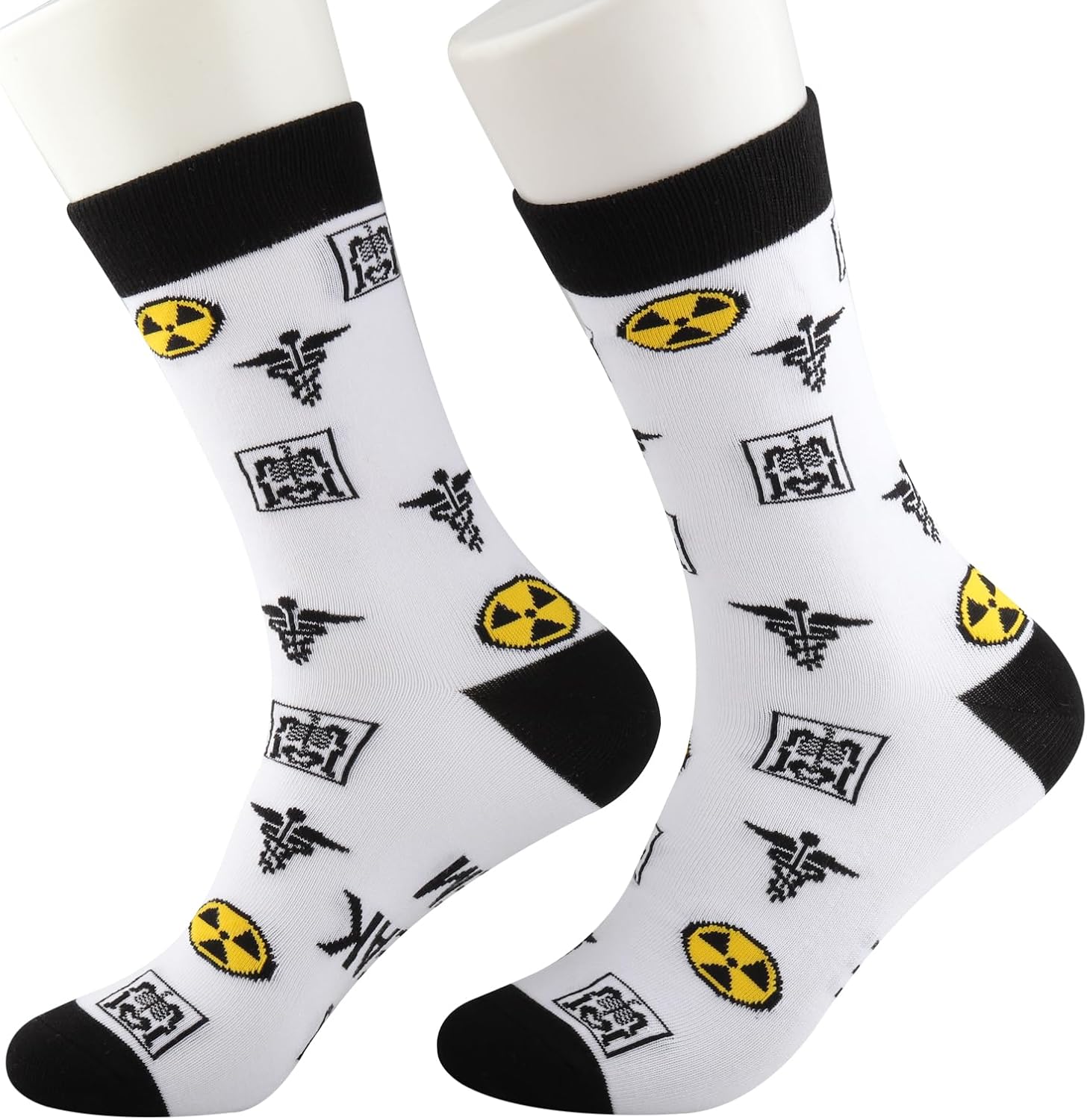 PXTIDY 1 Pairs Radiology Tech Gifts Radiologist Sock x Ray Tech Graduation Gifts Thank You Gift You Break Em We Take Em Socks - Image 4