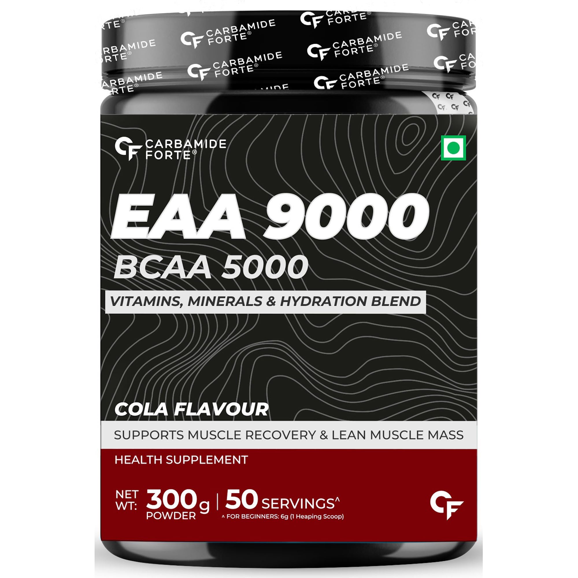 Carbamide Forte Eaa Supplement For Men & Women With Hydration Blend & Vitamins | Eaa intra workout Supplement With Bcaa 5000Mg - Cola Flavour - 50 Servings - Powder 300G (B0CBLZMDSB) Amazon Price History, Amazon Price Tracker