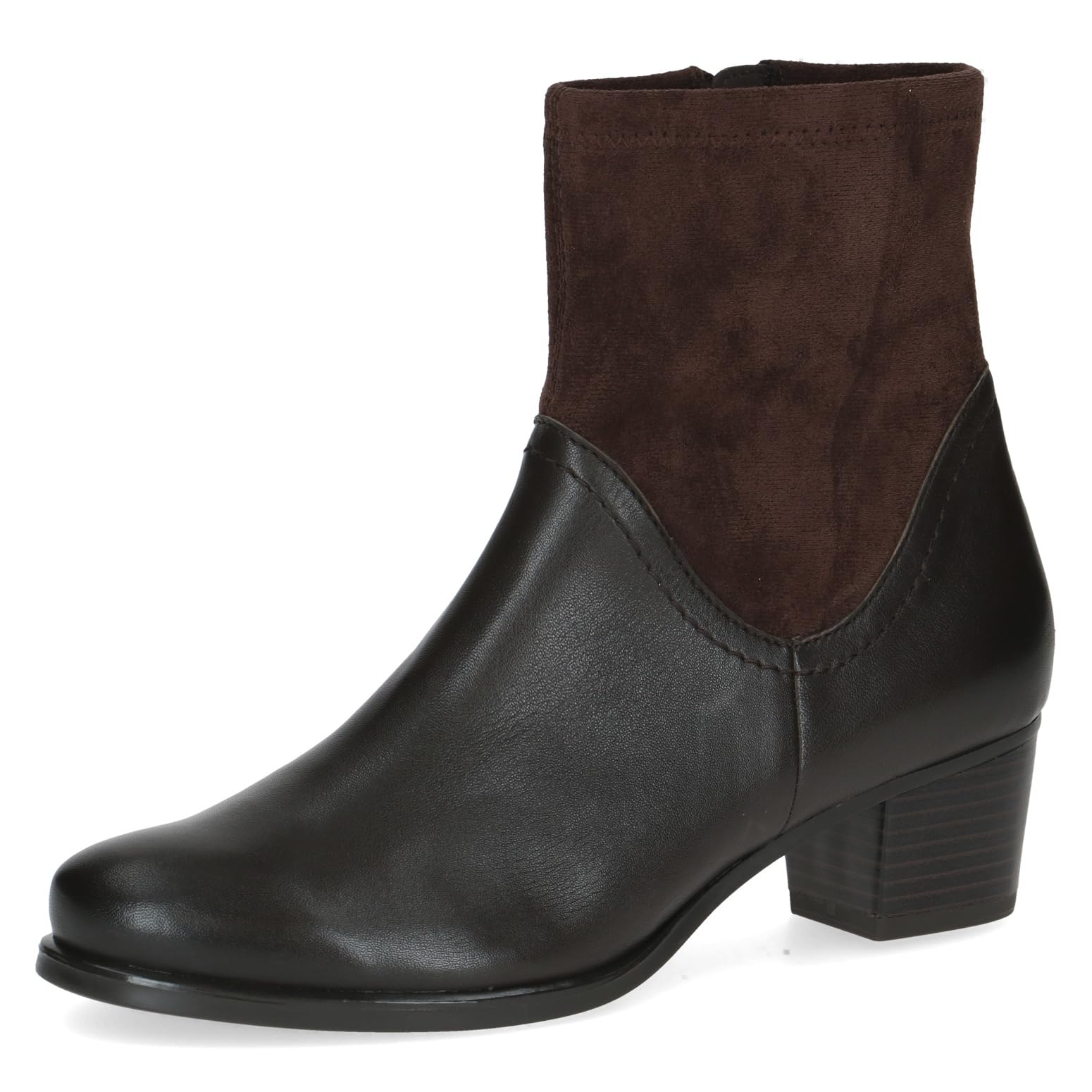 CAPRICE Damen Stiefeletten mit Reißverschluss Kleiner Absatz