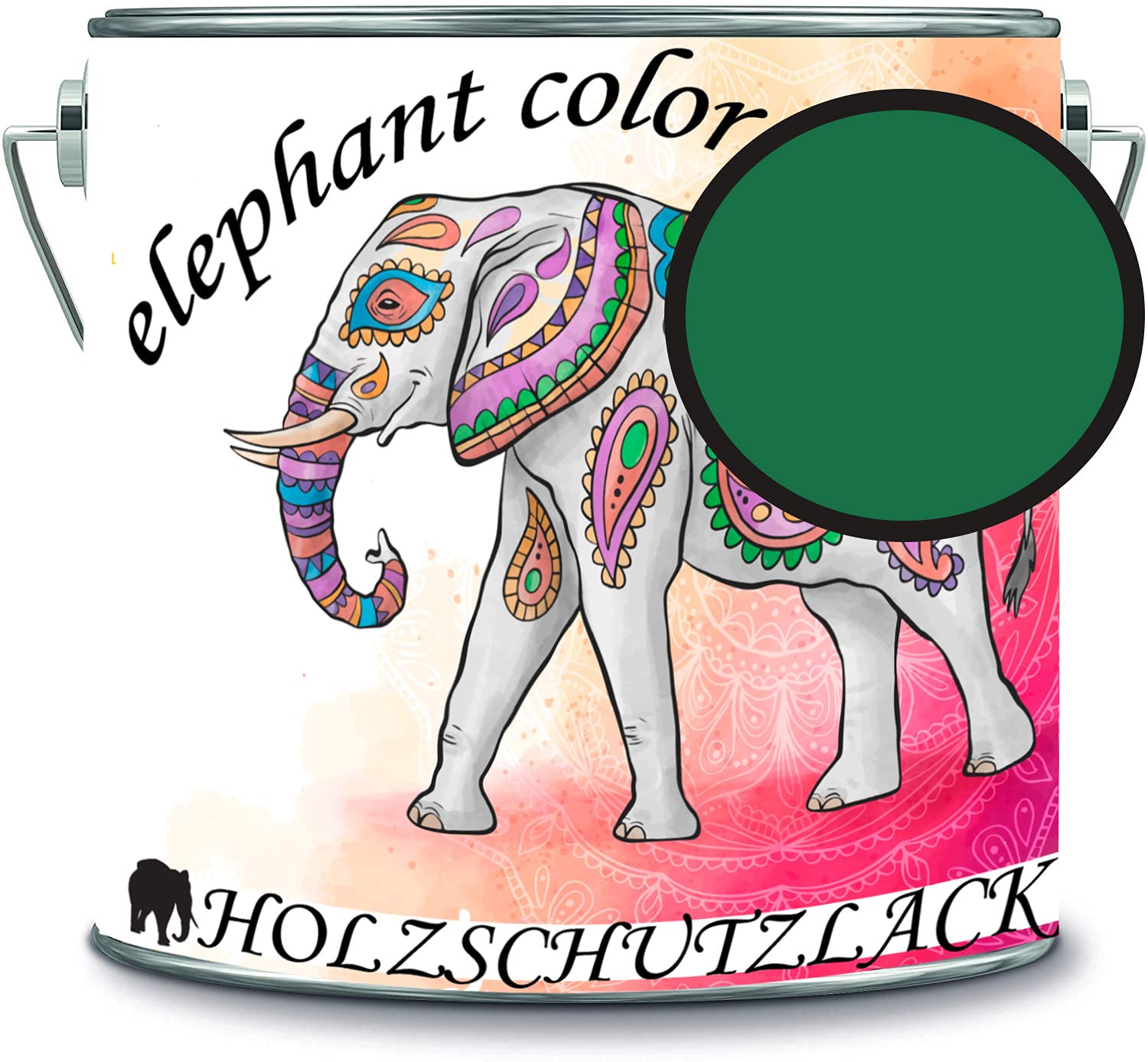 Vernis de protection pour bois de jardin vert menthe RAL 6029