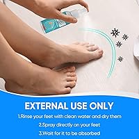 Vista 4 de Athletes-Foot-Spray Atletes-Tratamiento de Pies-Aerosol Atletas-Tratamiento de Pies-Para-Pie-Suavida-Ingredientes Naturales 1.7fl oz 1.6fl.oz.