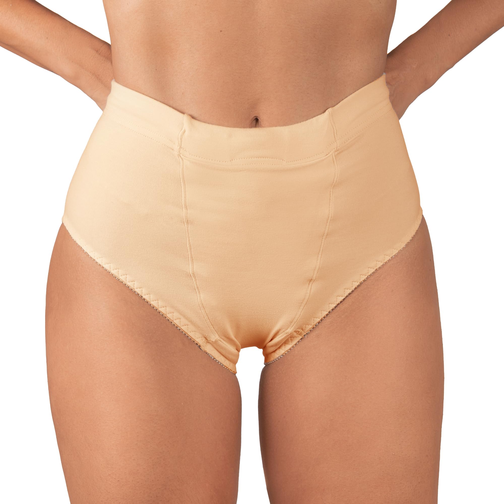 Underworks Vulvar Varicosity and Prolapse Support Brief with Groin Compression Bands - 521