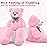 MaoGoLan Giant Pink Teddy Bear 55 inch Life Size Big Bear Large Stuffed Animals for Girlfriend