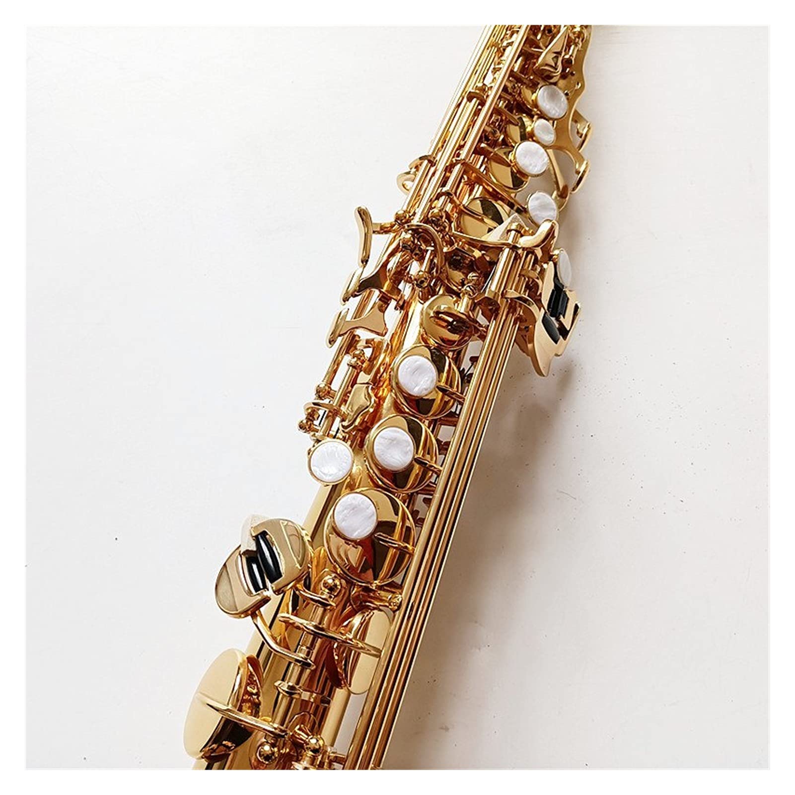 Amazon.co.jp: Saxophone 真鍮ストレートソプラノBB Bフラット