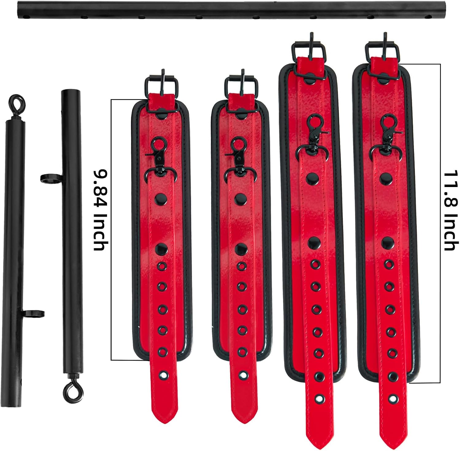 Bundle-2items Spreader Bar with Straps