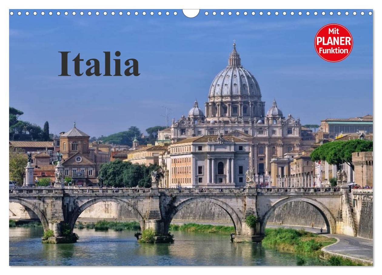 Italy UK-Version (Wall Calendar 2026 DIN A3 Landscape), CALVENDO 12 Month Wall Calendar โ image 1
