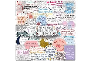 Lyrically Inclined: Taylor's Tuneful Tapestry in Sticker Form