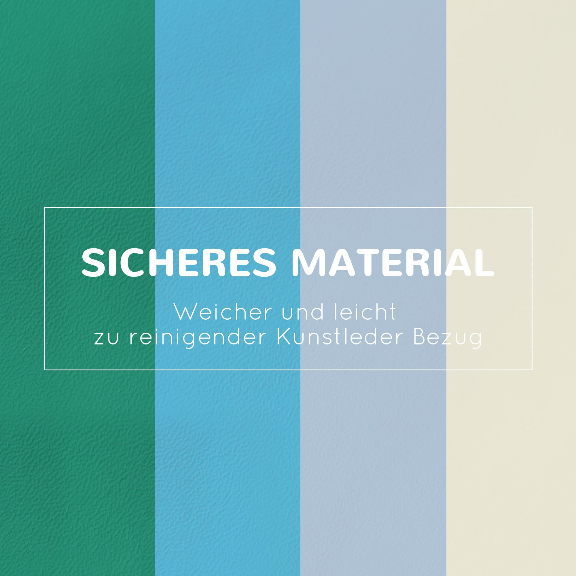 HOMCOM 4 TLG. Schaumstoff Bausteine Kinder Softbausteine Klettern Bauklötze Weiche Schaumstoffbausteine Riesenbausteine Bauspielzeug Grossbausteine Bausteinset für Baby & Kleinkinder Hellgrau