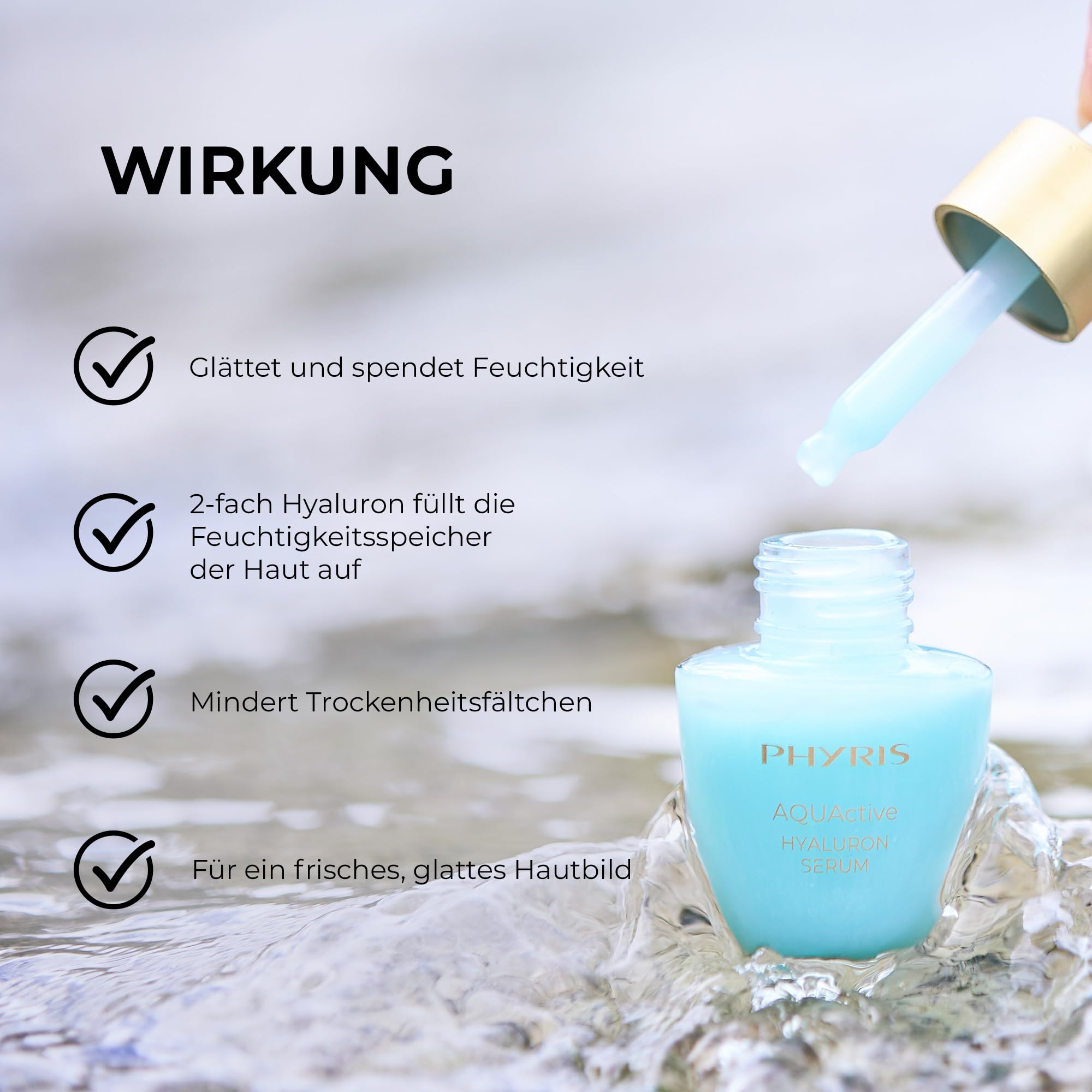PHYRIS Sérum unisex AquActive Hyaluron Serum