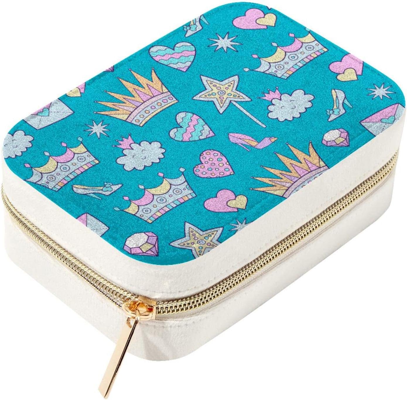 Travel Jewelry Box Small Organizer Storage Holder Boxes for Women Girls