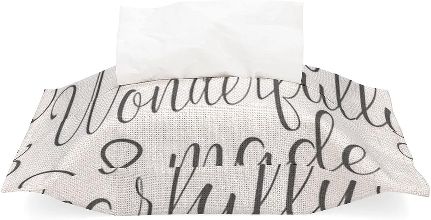 I am Fearfully Wonderfully Made Minky Layout Cotton Linen