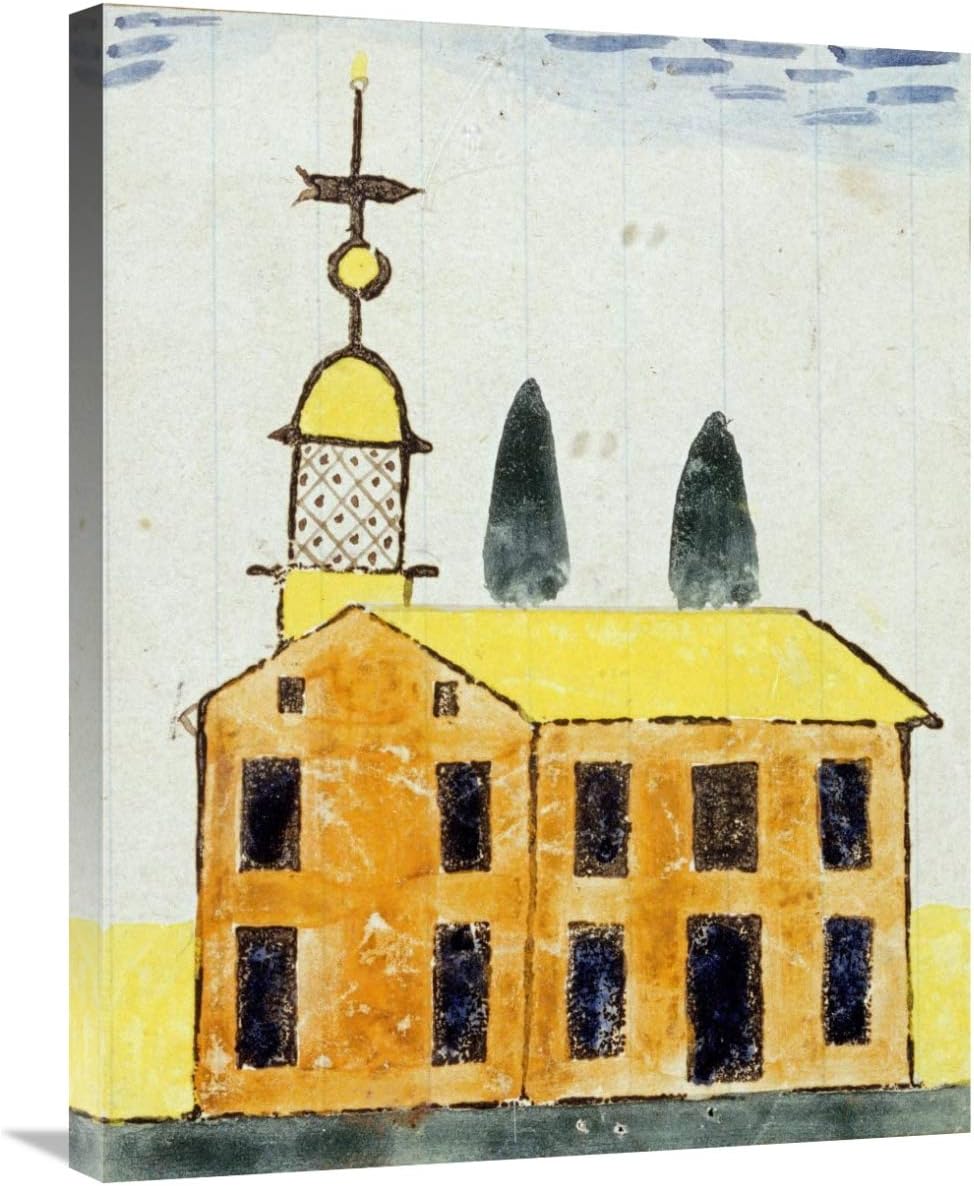 30 in. Watercolor & Ink Drawing Art Print - David Bixler