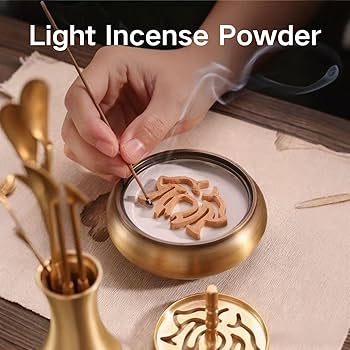 Amazon.com: Chinese Incense Burner Kit with Incense Powder