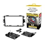 Scosche GM1590DDB Double Din Installation Dash Kit Compatible with Select 1994-2012 Import and Domestic Vehicles - Does Not Fit Single DIN Radios - See Fit Guide in Images for Vehicle Compatibility