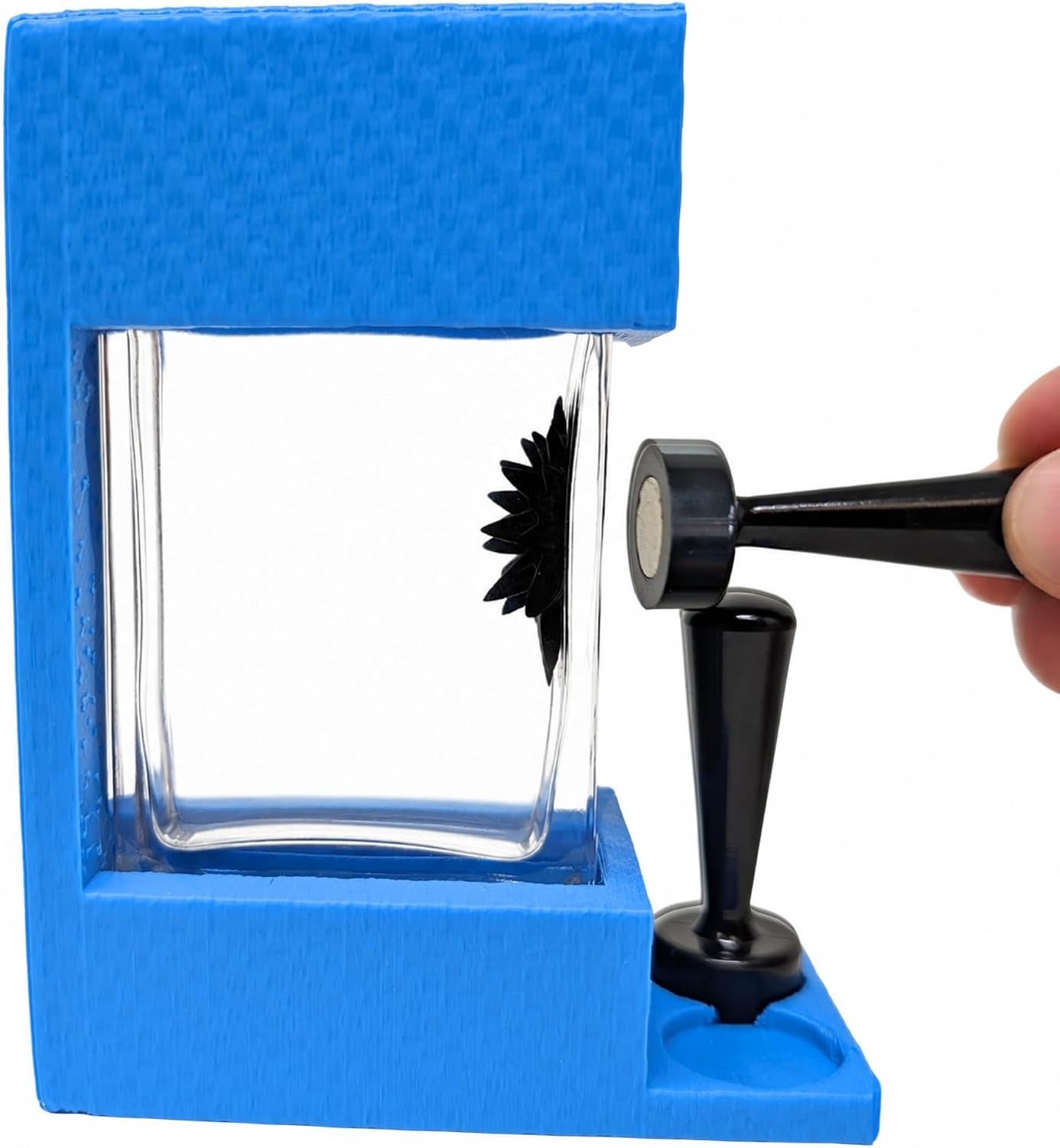 Ferrofluid Display Kit with 2 Neodymium Magnets (Vertical Green)