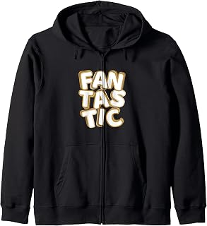 Marrón Fantástico Gráfico Marrón Sudadera con Capucha