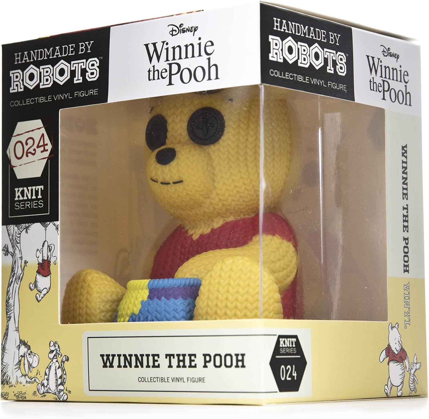 Winnie the Pooh Handmade by Robots Full Size Vinyl Figure