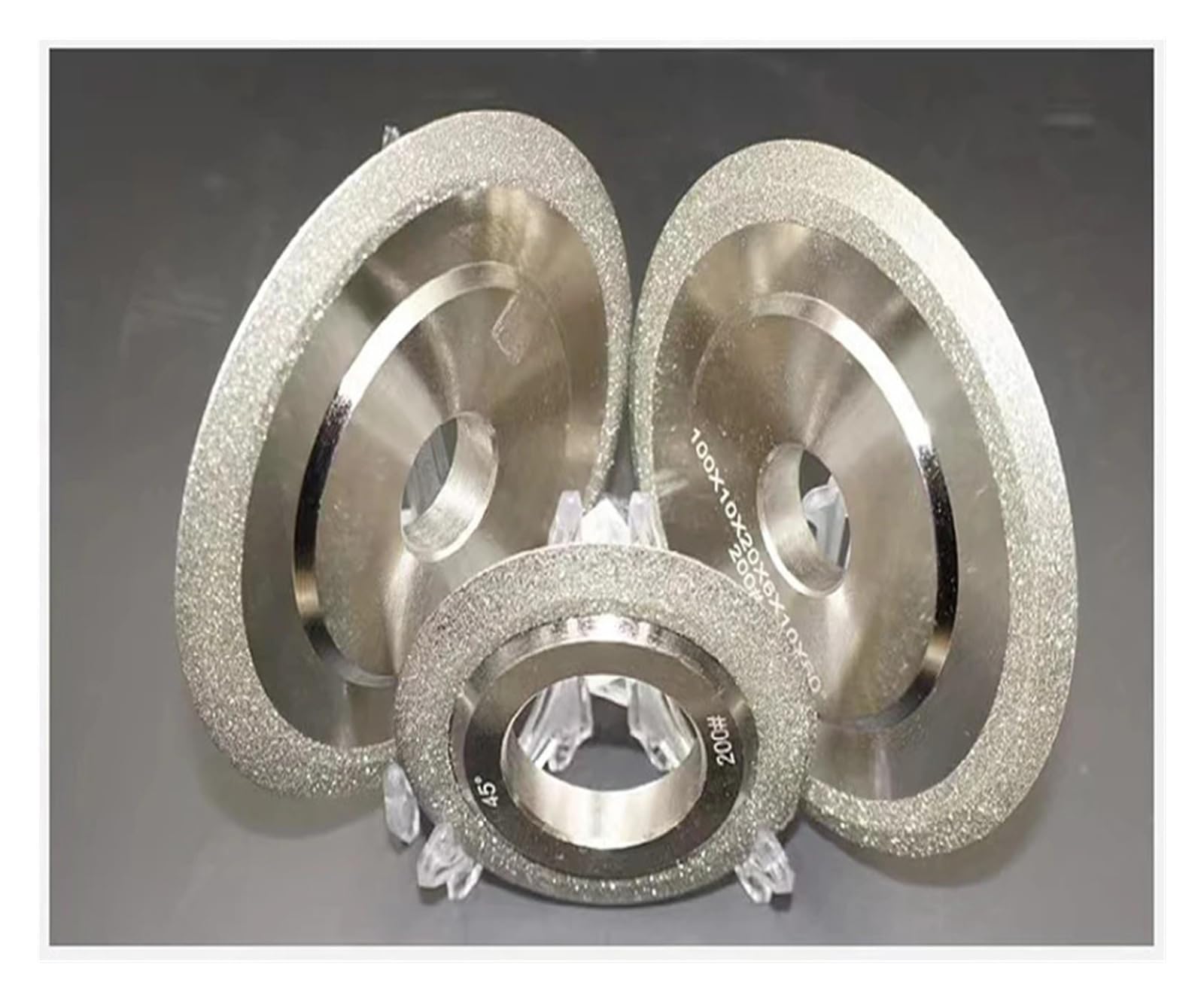 Meule diamantée à double biseau de 100 mm 14E1 PSX
