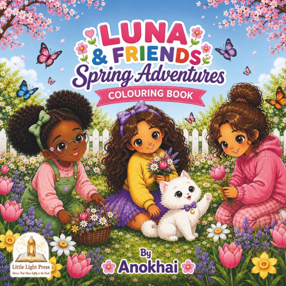 Luna & Friends: Spring Adventure: Colouring book