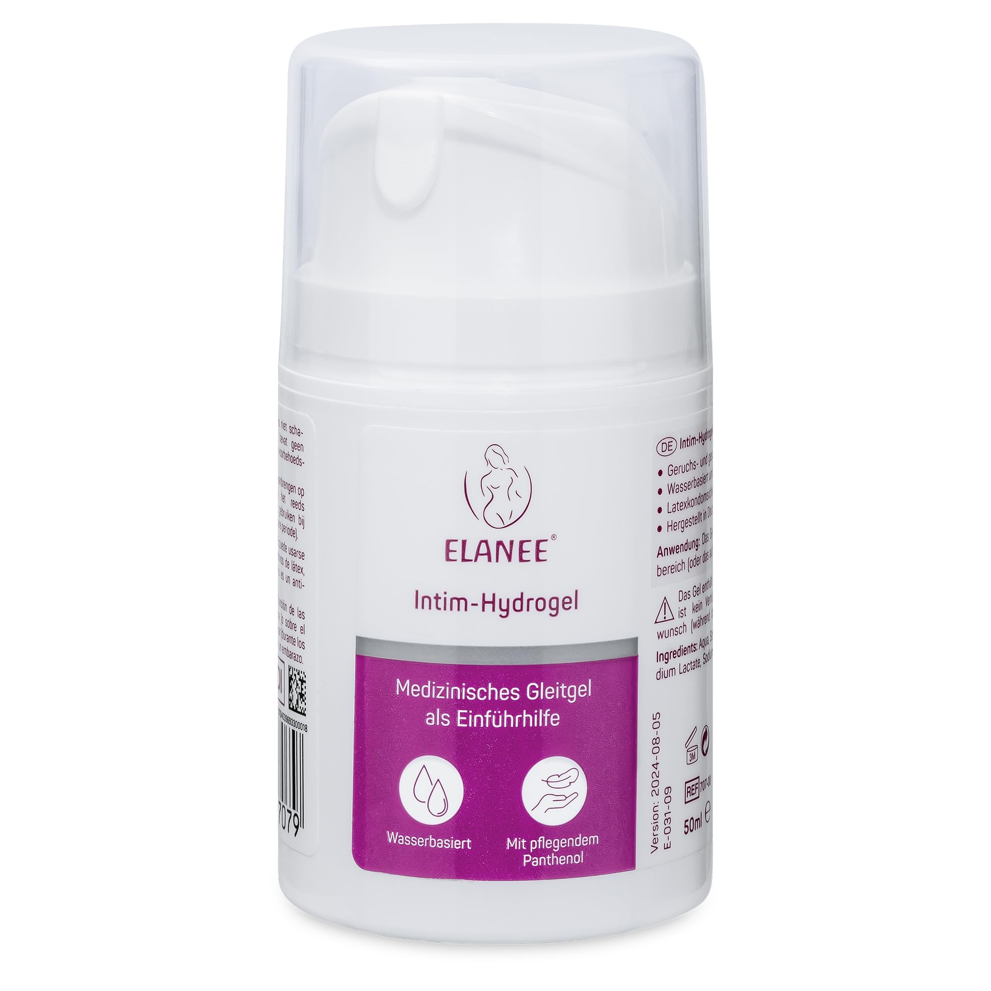 ELANEE Intim-Hydrogel 50 ml mit Panthenol auf Wasserbasis