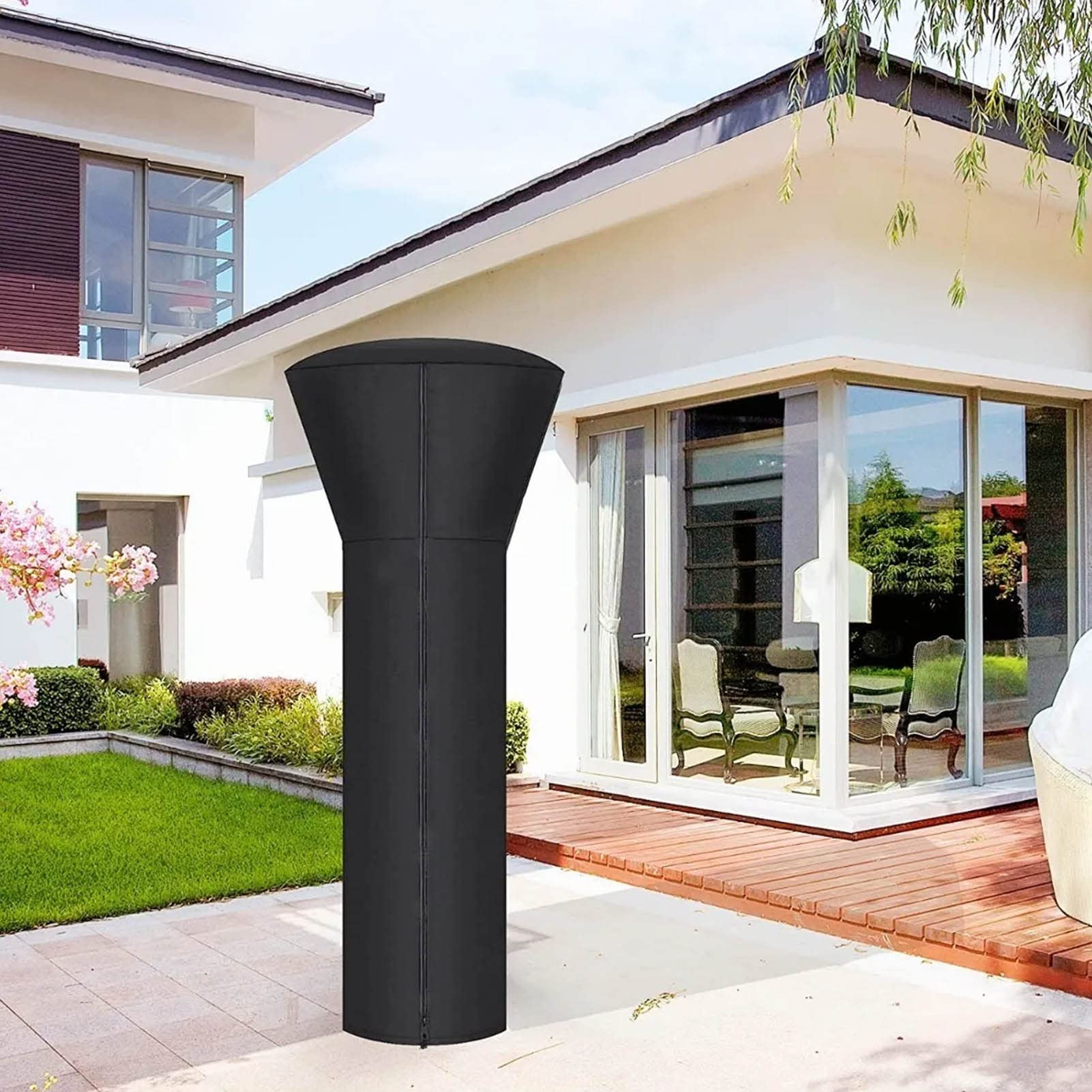 Copertura Per Stufa Da Patio Diealles Shine - Impermeabile, UV Resistente, 226x85x48 Cm, Per Esterni - Foto 6