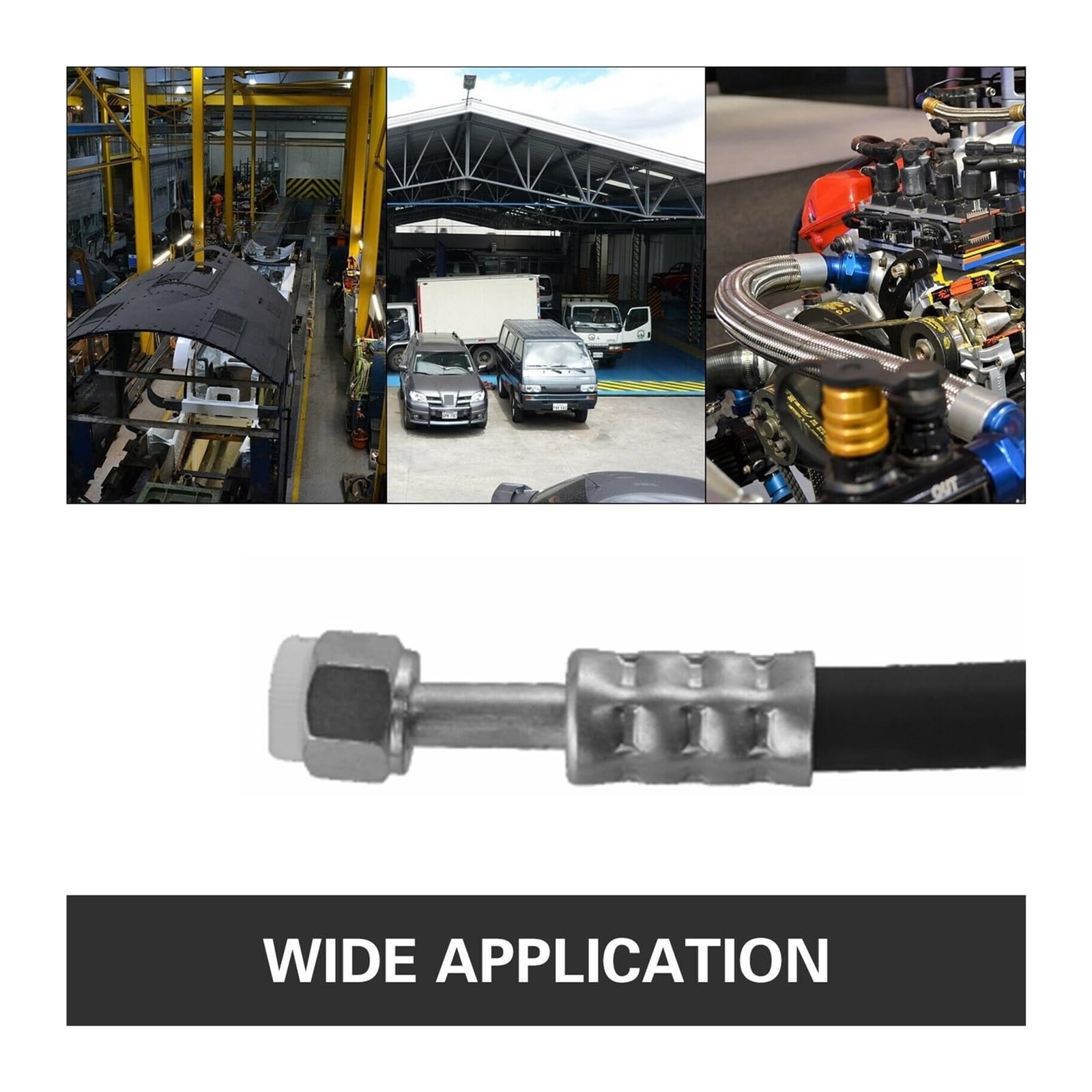 Crimpatrice for tubi idraulici 71500 separabile con pompa in alluminio, set di utensili for crimpatura portatili for la riparazione impianti condizionamento 'aria Per uso fai da te