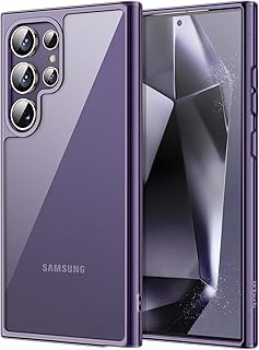 JETech Cover Case for Samsung Galaxy S24 Ultra 5G, Non-Yellowing Shockproof Bumper Protective Phone Cover, Anti-Scratch Ha...