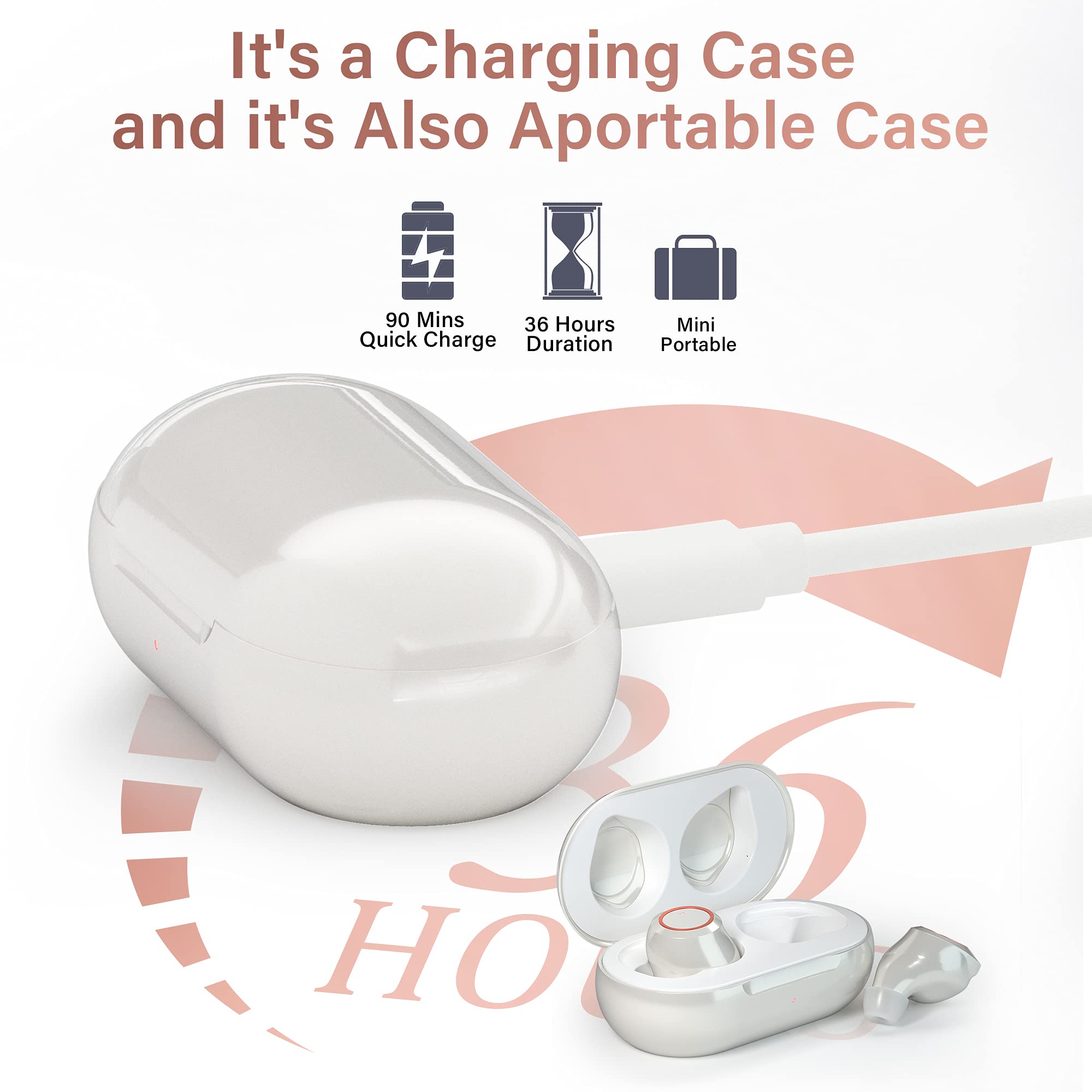 Hearing Aids, AGWILL Digital Hearing Amplifier, Rechargeable Hearing