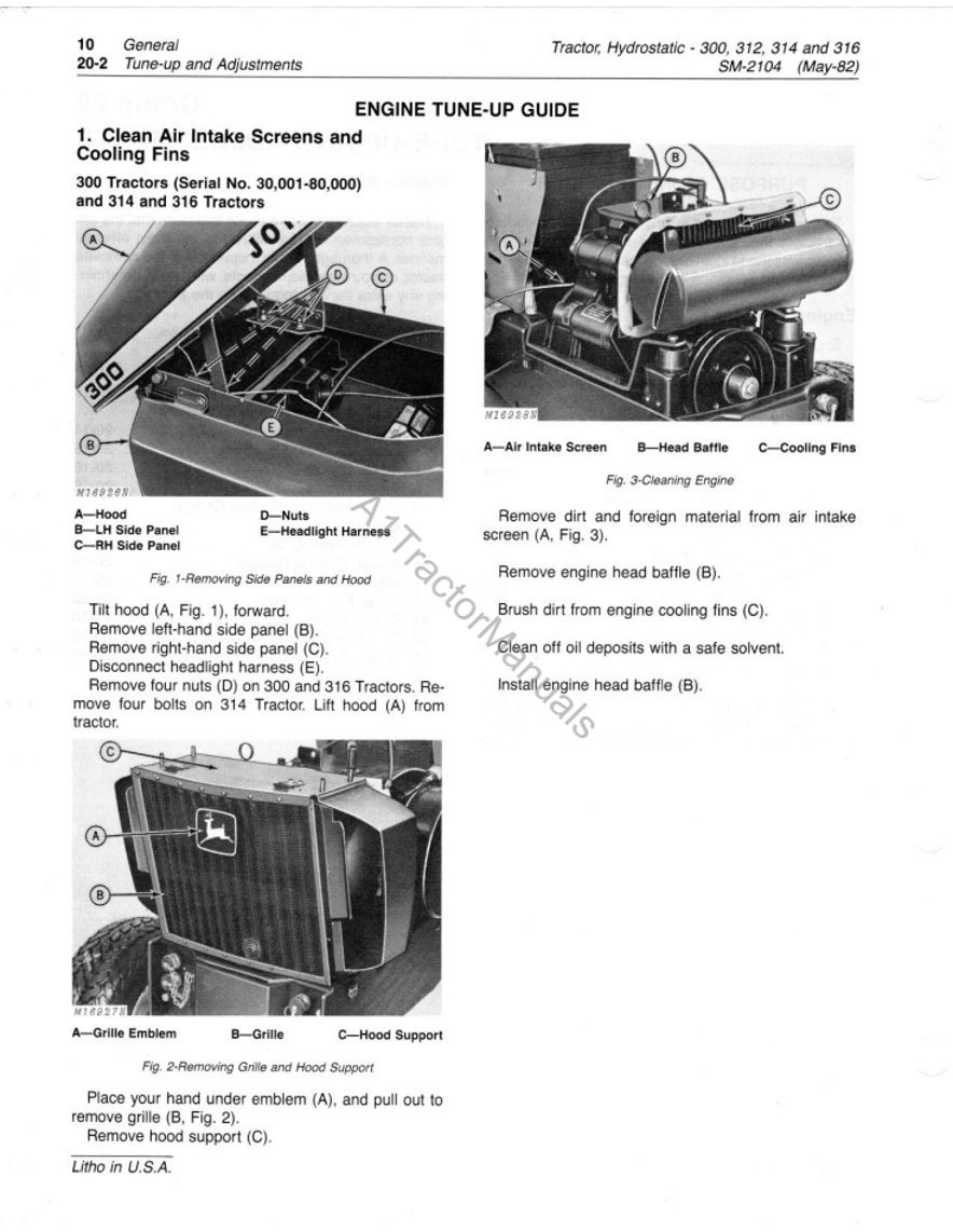 Engine Tune-up Guide: Clean Air Intake Screens and Cooling Fins