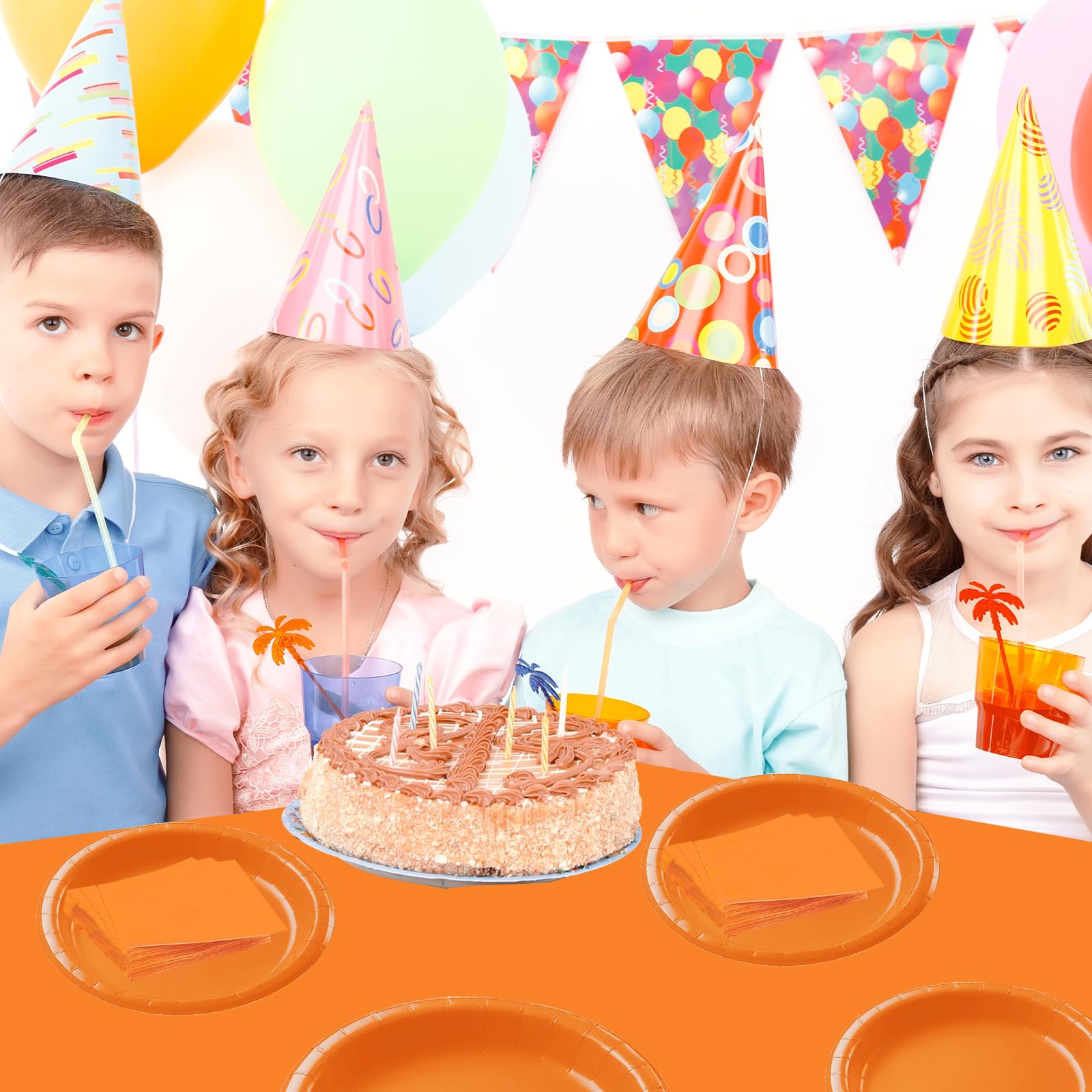 Youery Halloween Tischdecke - Grusel-Motiv Mit Fledermäusen 137x274 Cm