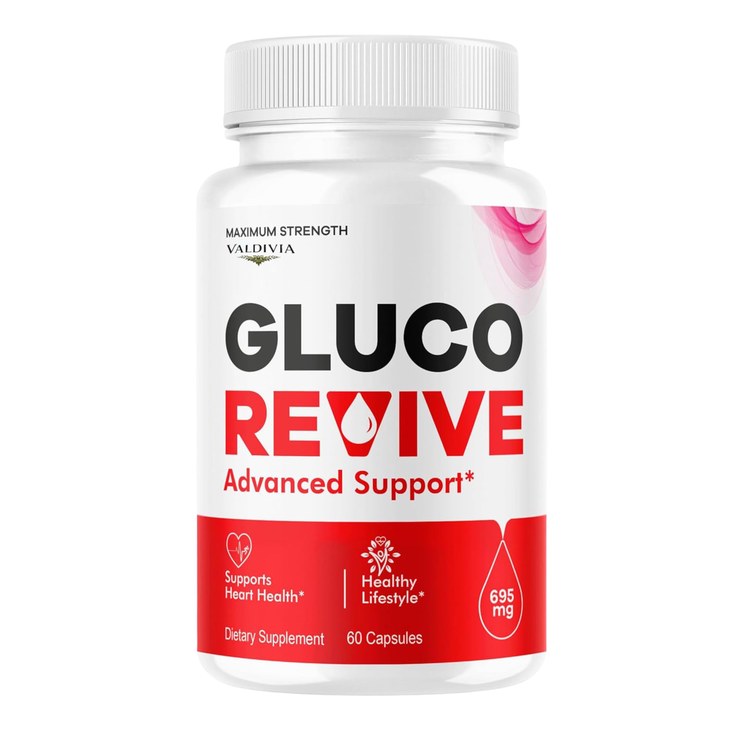 Gluco Revive Capsules - Official GlucoRevive Advanced Formula Support Pills - Maximum Strength, Natural Gluco Revive Vitamins for Overall Health & Wellness Reviews, 60 Capsules for 1 Month