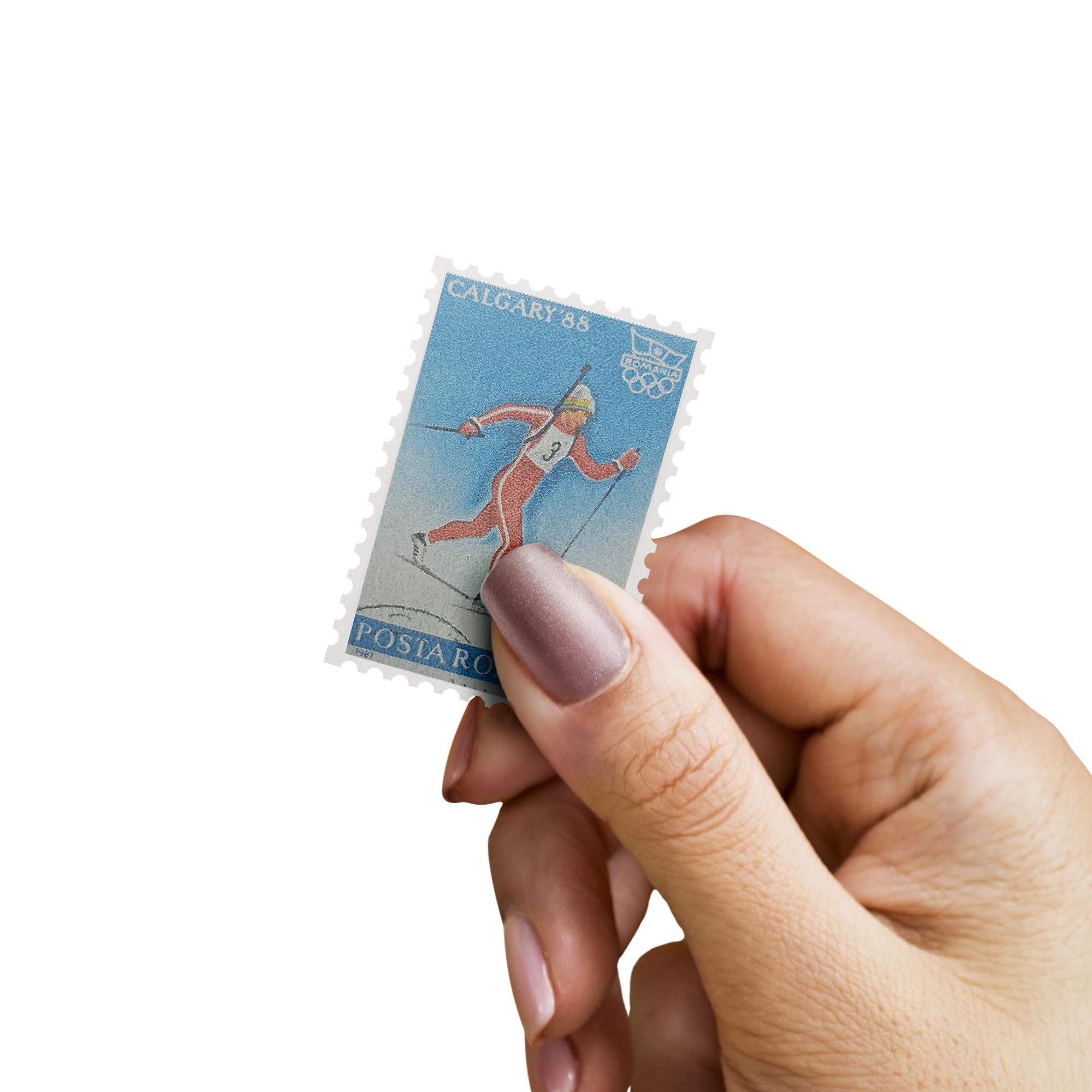 IMPACTO COLECCIONABLES – Colección de 100 sellos con temática de los Juegos Olímpicos con álbum incluido (14 x 18 x 1 cm) | Eleve su colección filatélica con sellos auténticos matasellados