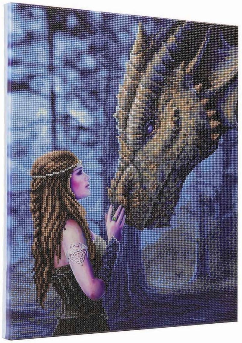 Craft Buddy Crystal Art CAK-AST5 Once Upon A Time: Anne Stokes, 40x50cm Crystal Art Kit