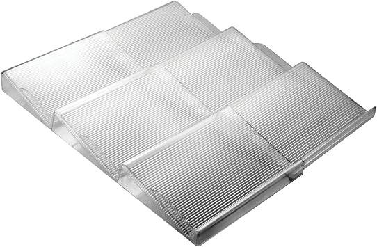 mDesign Expandable Plastic Deluxe Spice Rack