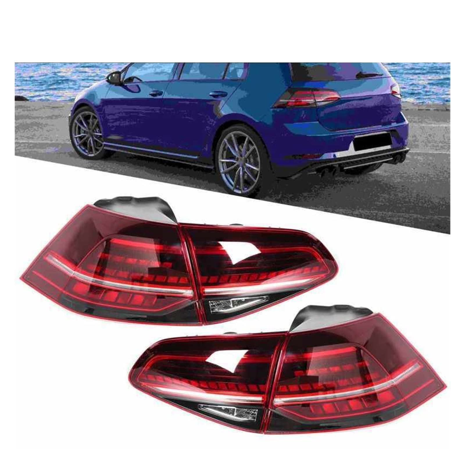Amazon.com: GediZ R‑Look Full LED Dynamic Tail Lights Assembly