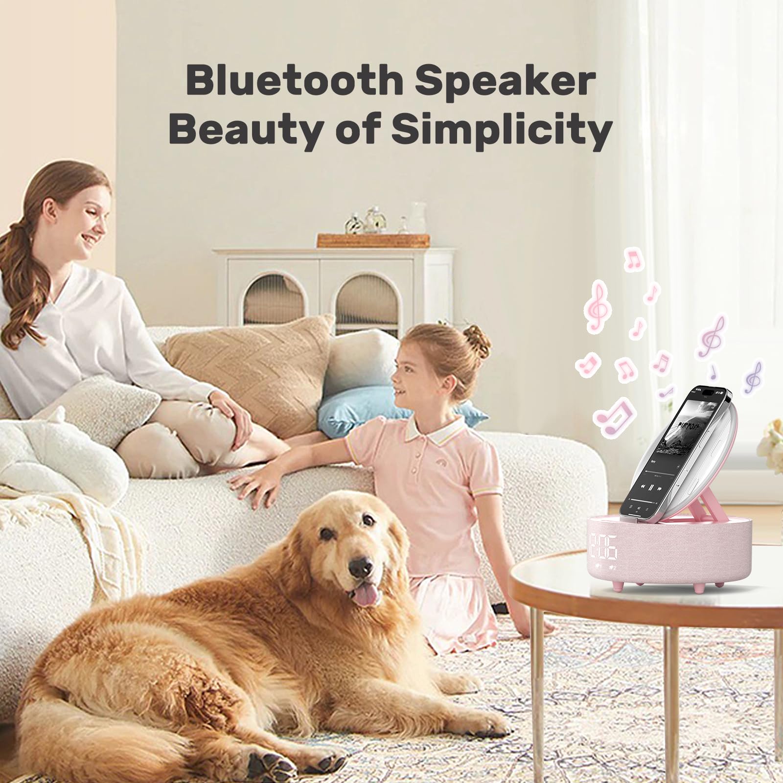 Ortizan cassa bluetooth impermeabile per doccia, IPX7 waterproof portatile wireless Bluetooth 5