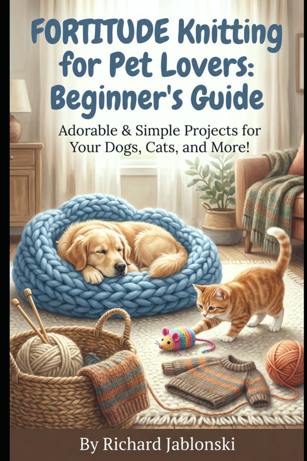 Knitting for Pet Lovers: Beginner's Guide: Adorable & Simple Projects for Your Dogs, Cats, and More! (Crafts & Hobbies)