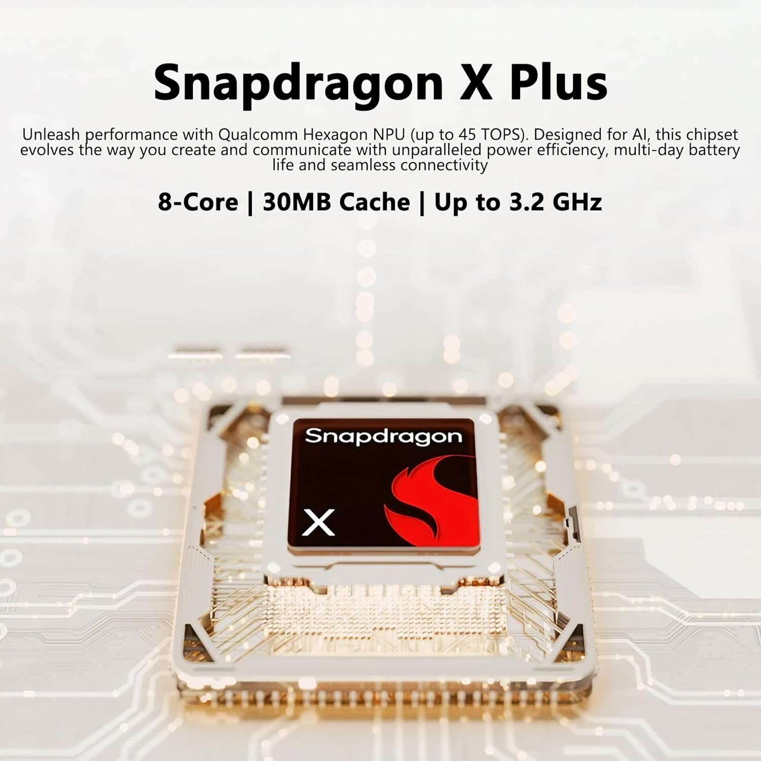 ASUS Zenbook A14 Copilot+ AI PC Laptop | 14" WUXGA OLED (100% DCI-P3) | Qualcomm Snapdragon X Plus (Up to 45 Tops) | 16GB RAM 512GB SSD | for Creator Business Professional Win11 w/DLCA Accessory - Image 4