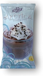 MOCAFE Frozen Hot Chocolate Drink Mix, Arctica Rich Dark Cocoa Frappe Powder, 3lb Bulk Bag