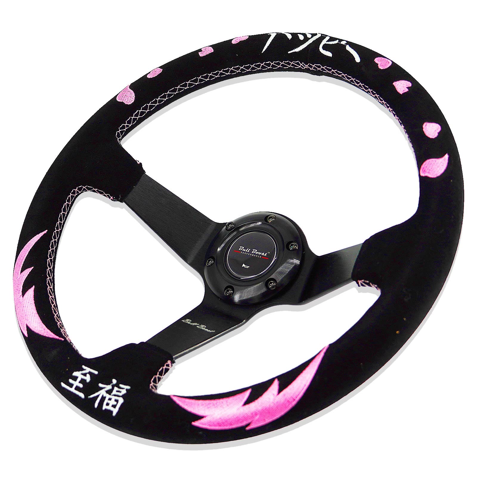 JDMステアリング 35パイ Performance Heart Bliss ハンドル 350mm 