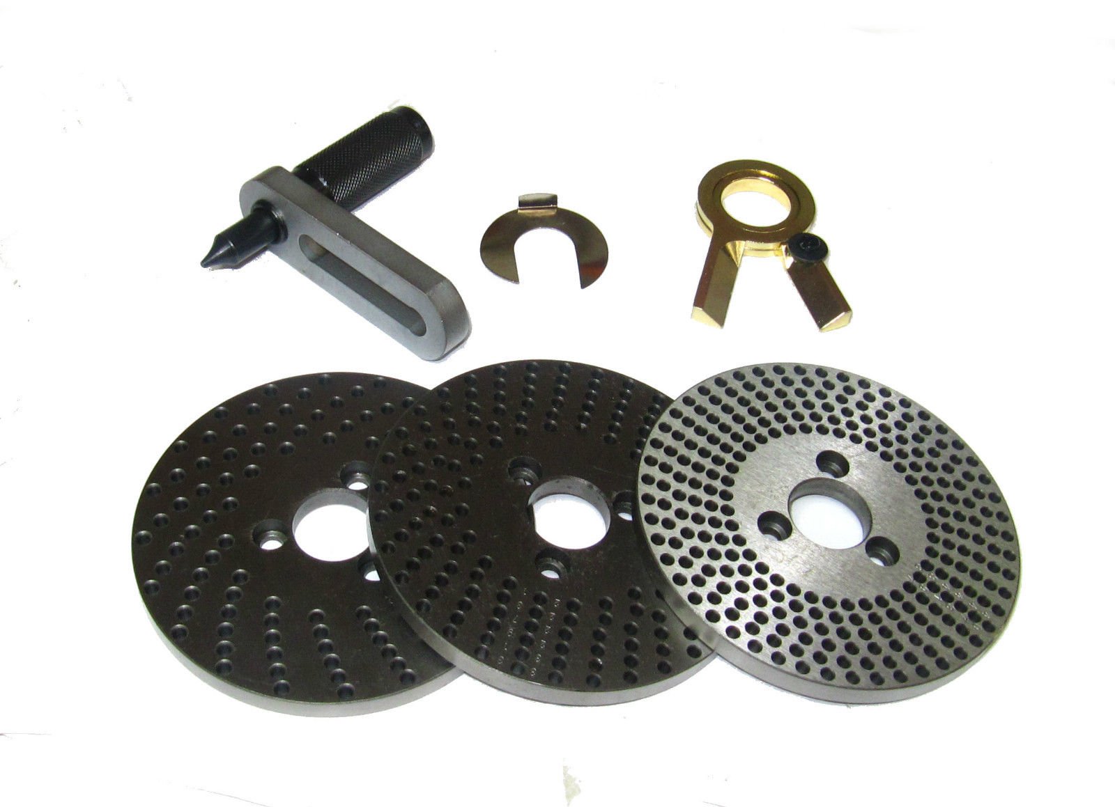 Rdgtools Dividing Plate Set For 4'' Hv4 6" Hv6 Rotary Table/Dividing Head 4"/6"