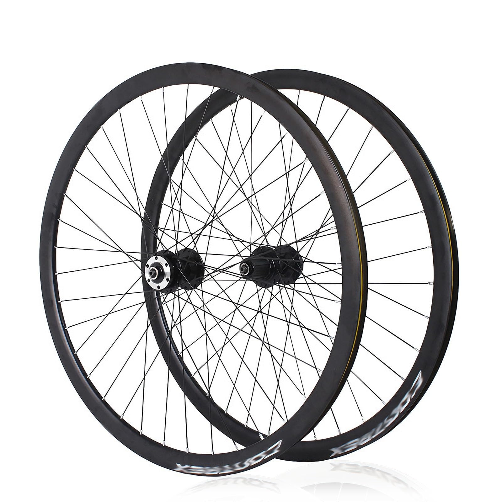 700C Rennrad-Laufradsatz Doppelwandige Felgen Aus Aluminiumlegierung Für Gravel-Bikes Scheibenbremse Schnellspanner 32H-Naben Für 8-12-Gang-Kassetten