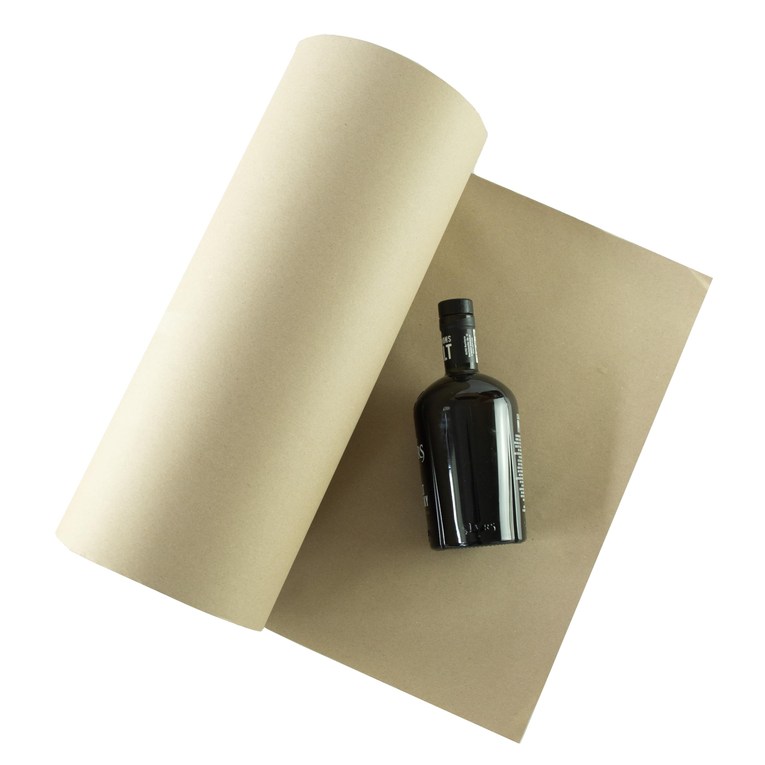 2 Rollen Wellenstoff Schrenzpapier Packpapier 100cm breit 250m 80g/m² Einschlagpapier Knüllpapier Polsterpapier 100% Recyclingpapier Rolle Umzug Versand