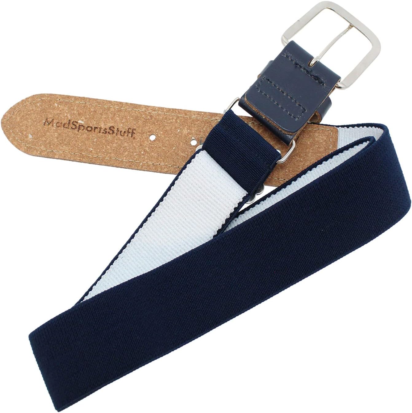 MadSportsStuff Baseball Belt Softball Belt Adjustable - Boys Men Girls Women - Youth and Adult Sizes - Image 2