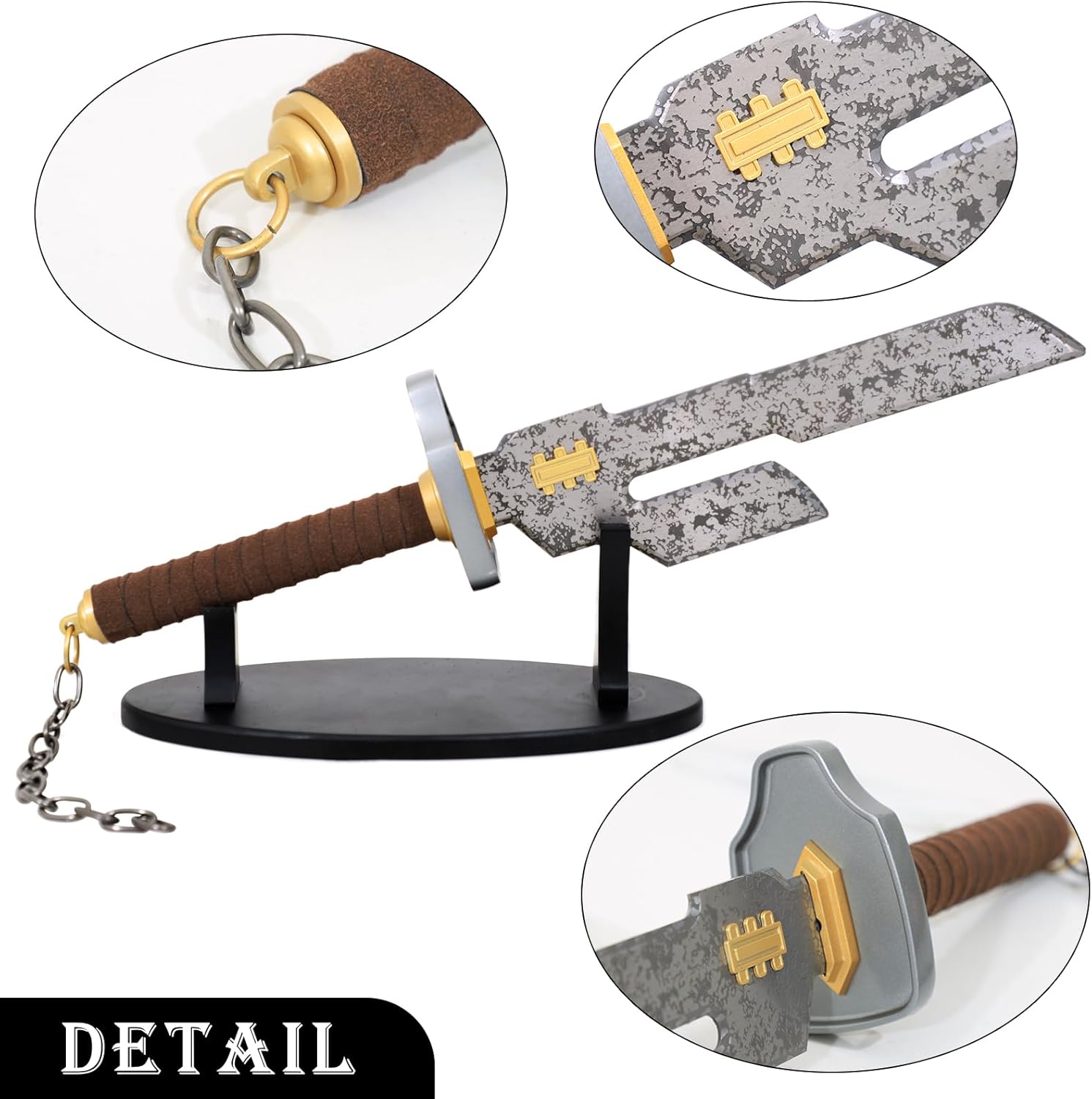 Bowen Toji Fushiguro Inverted Spear of Heaven 1:1 Replica - 21" Stainless Steel JJK Toji Sword Cosplay Weapon Anime Prop Collection Gift