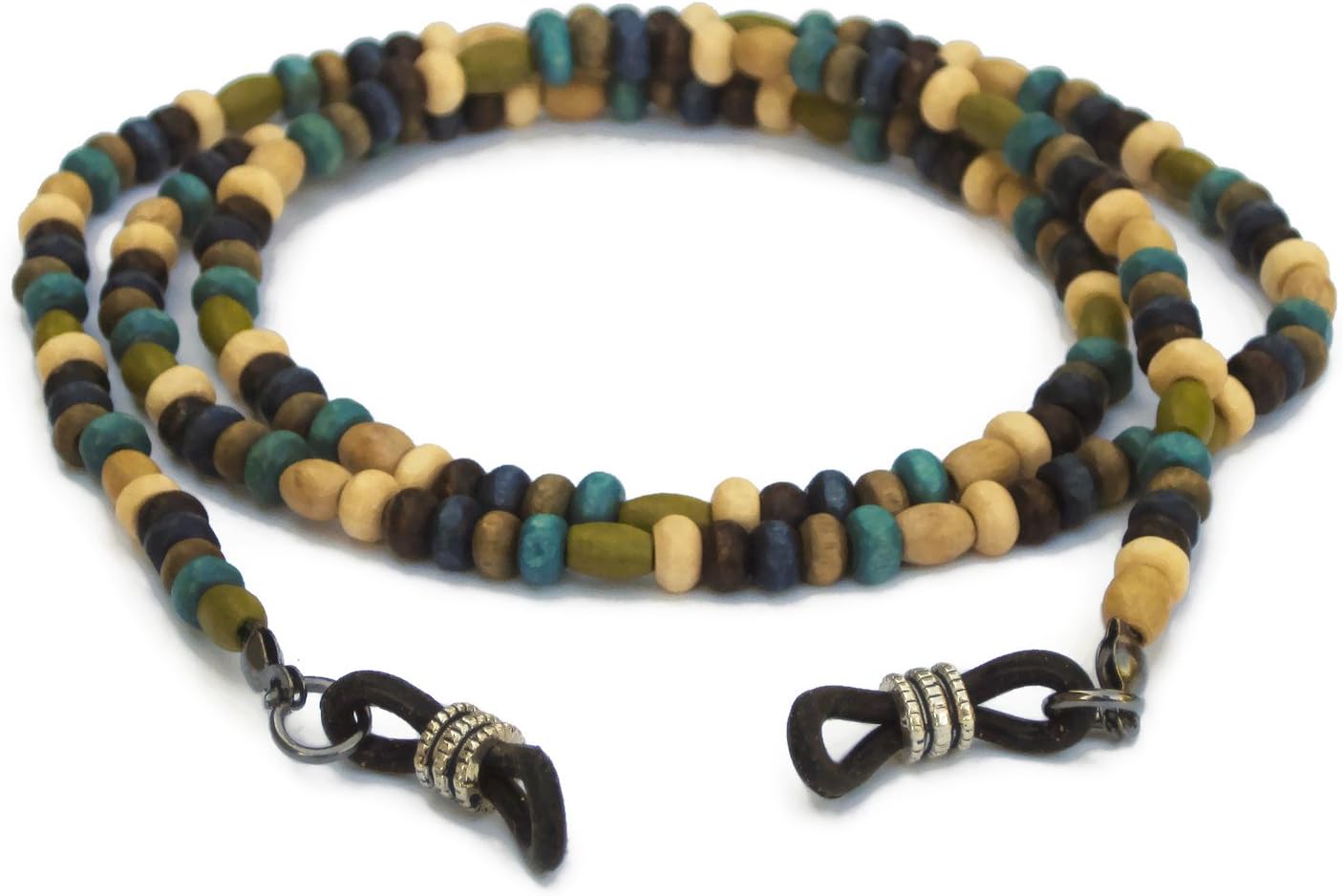 Eyeglass Chain with Wood Beads...