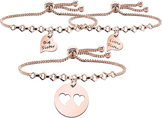 Mother Daughter Necklaces Set of 2 3 Sisters Mother Daughters Necklaces Gift Mothers Day Jewelry Mom Necklace Gift From Daughter