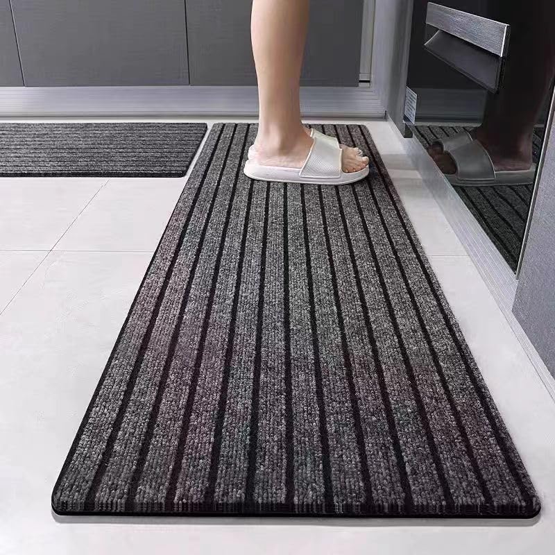Tapis de couloir lavable et imperméable antidérapant grand format