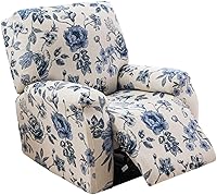 Vista 41 de Eco-Ancheng Fundas reclinables de 4 piezas, fundas para sillas reclinables, fundas elásticas para sofá reclinable, fundas ajustables